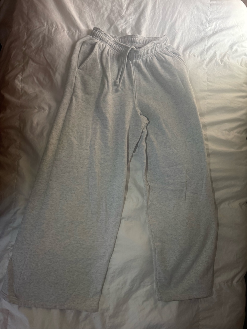 Garage Light Gray Sweatpants with Drawstring
